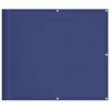 Vidaxl Balkonsko platno modro 90x800 cm 100 % poliestrski oxford