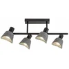 Rabalux Plafonjera Farelia E14 4X MAX 10W crna (73010)