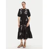 Pepe Jeans Vsakodnevna obleka Destiny PL953743 Črna Regular Fit