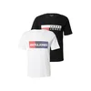 JACK & JONES Majica JWHCORP temno modra/rdeča/črna/bela