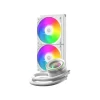ID-Cooling vodno hlajenje za CPU - FX240 INF BELA (27,2 dB; maks. 98,54 m3/h; 2x12 cm, A-RGB, bela)