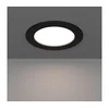 Eglo 901387 - LED ugradno svetlo FUEVA LED/6,3W/230V prečnik 11,9 cm crno