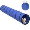 PawHut PawHut Pasji agility tunel 300 x 50 cm Pasji tunel s 4 talnimi sidri Torba za prenašanje Modra, (5000240013)