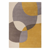 Oker rumena/bež volnena preproga 200x290 cm Glow – Flair Rugs