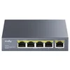 Cudy POE40 Mrežni ruter 60W/30W Gigabit POE+ Extender, 802.3af/802.3at Standard, 100m, Metal