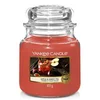 Yankee Candle Aromatična sveča Classic medium Apple & Sweet Fig 411 g