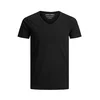 JACK & JONES Majica, črna