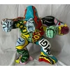 Casa Padrino decorative figure gorilla monkey colorful H. 50 cm - Decorative sculpture