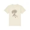 Life-Tree Majica Kids Unisex Hanging On naravno bela