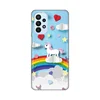 TELEMPIRE Silikonska maska Print za Samsung A235F Galaxy A23 4G Unicorn šarena