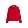 TOMMY HILFIGER Pulover rdeča