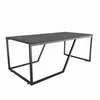 Wallity Klub sto Wendy 120x48x60cm Crni