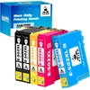 5x ČRNILO ZA EPSON 502XL EXPRESSION HOME XP-5105 XP-5100 WF-2860 WF-2865