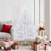 Umjetno božićno drvce Bijelo 150 cm PVC i metal