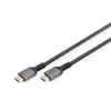 Digitus vrhunski priključni kabel hdmi 2.1 ultra highspeed 8k60hz uhd tipa hdmi a/a m/m 3m črn