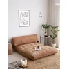 Atelier del Sofa Dvosed na razvlačenje Fold Kadife 2 120x24x75cm Kamel
