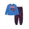 MARVEL COMICS MARVEL Spider-Man fantovska pižama z dolgimi rokavi, modra in temno modra 7-8 lat 128 cm