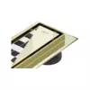 Mexen Flat M13 linearna odtok 2v1 150 cm, zlata - 1510150