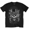 Guns N Roses Unisex majica Faded Skull XL