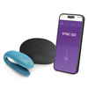 We-Vibe Sync Go - pametni vibrator za polnjenje (turkizna)
