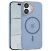 Matte Color MagSafe maska za iPhone 16 – plava