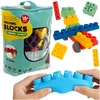 Mehke kocke za sestavljanje - 80 kosov