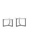 Hanah Home Set klub stolova Bellisimo, 2 komada, Crfni