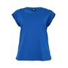 Womens T-shirt with extended shoulder light blue