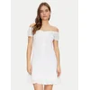 Guess Poletna obleka W5GK0A WE340 Bela Regular Fit