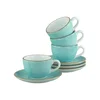 Creatable Kavni Servis Vintage Nature Aqua, 8-Delni