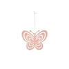 Viseči kovinski metulj PASTEL BUTTERFLY - več barv Barva: Roza
