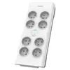Philips SPN7080WA/60 - Zaščita pred prenapetostjo 8Z 2m bela