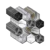HexagonWall, tridimenzionalne stenske nalepke v imitaciji marmorja