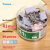 Tianse Kancelarijske štipaljke, 41 mm, 24 komada, Višebojne