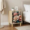 Vidaxl Nočna omarica BORNE Sonoma hrast 36 x 33 x 50 cm Inženirski les