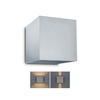 Brilagi - LED spoljašnja zidna svetiljka CUBE LED/6W/230V siva IP54
