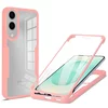 Futrola Techsuit ColorVerse + zaštitna folija za Samsung Galaxy S25 Edge – Roza KP37019