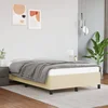 Okvir za krevet krem 120 x 200 cm od umjetne kože