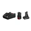 Bosch Starter Set GAL 12V-40+Baterija 12V 1x2Ah+1x4Ah 1.600.A01.NC9