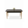 HANAH HOME Trpezarijski sto Rewa Black Marble Gold