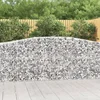 Lučne gabionske košare 25kom 400x50x100/120cm pocinčano željezo