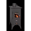 PRITY Mini Mala peć na drva, 5.2 kW, Crna