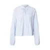 ONLY Bluza ONLLennyo svetlo modra/bela