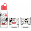 Mickey mouse set flasica i dve case crveni ( 12/830624 )