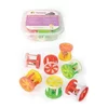 Igrača BOX Valjček z zvončkom 4cm/7ks