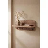 Hanah Home zidna polica Artmtkwll9-Oak, 40 cm, hrast