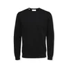 Selected Noos Berg Crew Knit - Black Črna