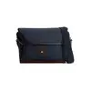 TOMMY HILFIGER Torba za čez ramo HERITAGE  mornarska / temno rjava