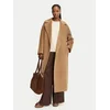 Weekend Max Mara Volneni plašč Tempera 2625016072 Svetlo rjava Regular Fit