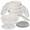 Berlinger Haus Set posuđa Sahara Collection BH-8247N, 13 delova, Krem